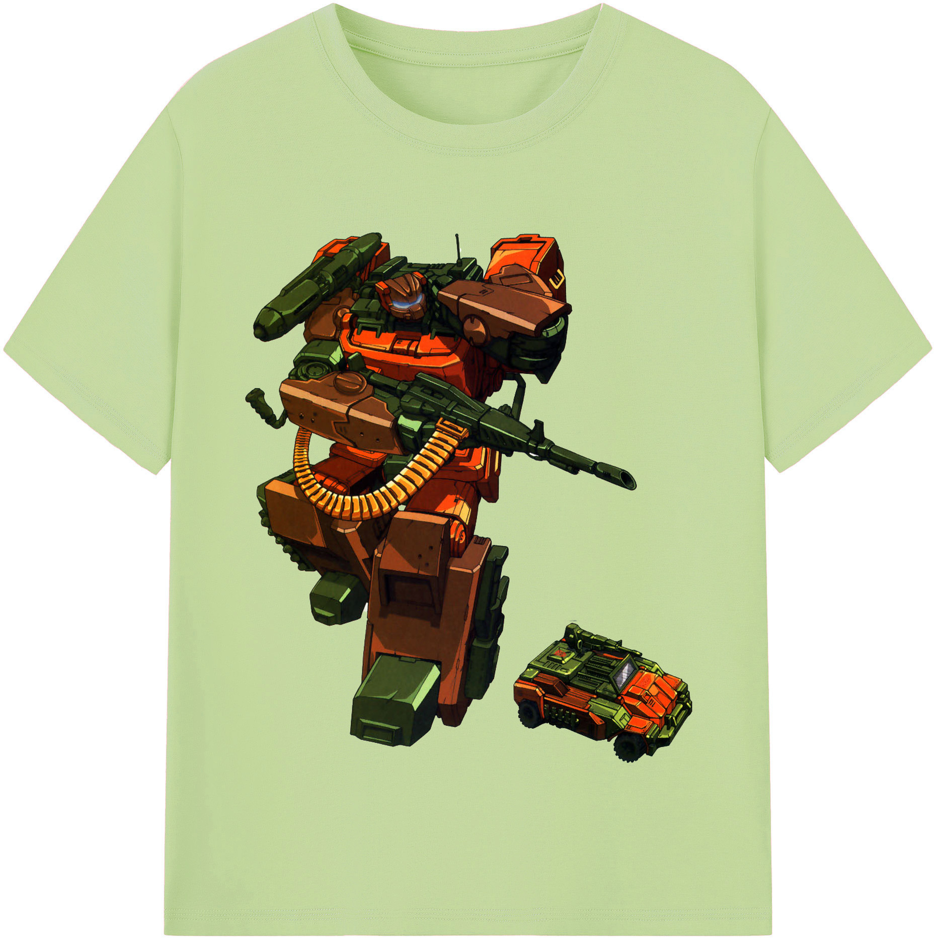 （画像用）  綿100％半袖Tシャツ（フロントプリント）